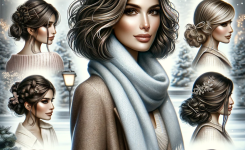 Trendige Winterfrisuren für Mittellanges Haar