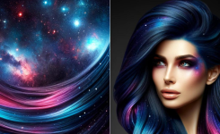 Ultimative Galaxie Haar Ideen