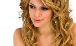 Abschlussball Frisur Lange Haare Locken
