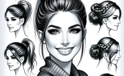 alltags frisuren einfach
