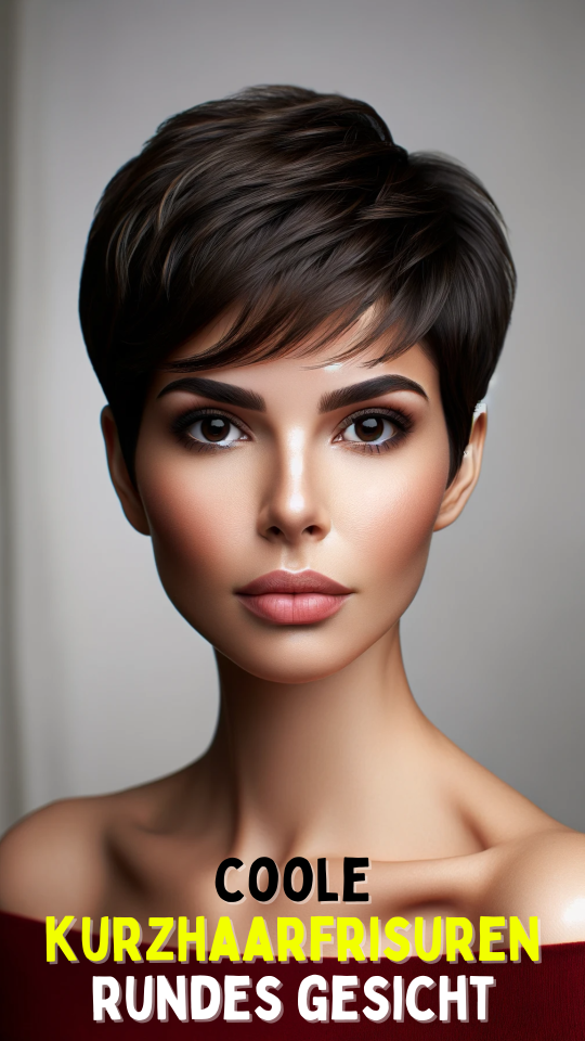Permalink to Trendige Coole Kurzhaarfrisuren für Runde Gesichter – Entdecken Sie Ihren Perfekten Look