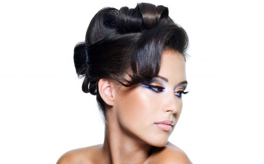 Permalink to Beautiful Woman With Stylish Curly Hairstyle