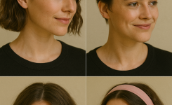 einfache frisuren für kurzes welliges haar