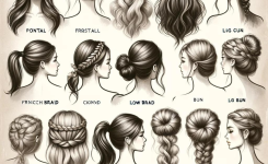 einfache frisuren lange haare