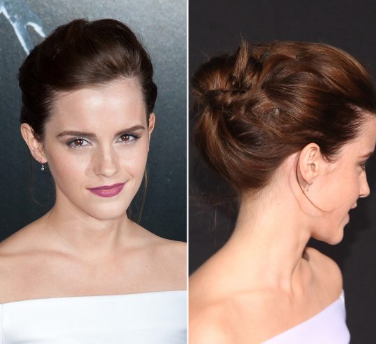 Permalink to Elegante Frisuren Lange Haare Auf Dem Rücken Gefesselt Und Machte Ein Gesicht Reiniger