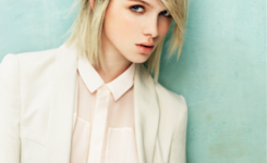 Fransige Frisuren Mittellang Moderne Blond Haare