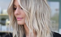 frisur mittellange haare