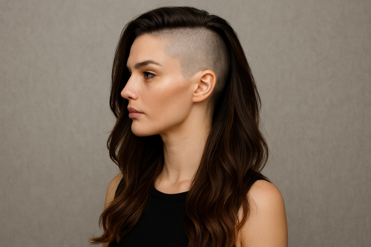 Permalink to Diese Frisur Undercut Frauen mit langen Haaren wird 2025 alles verändern