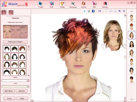 Permalink to Frisuren Am Eigenen Foto Testen