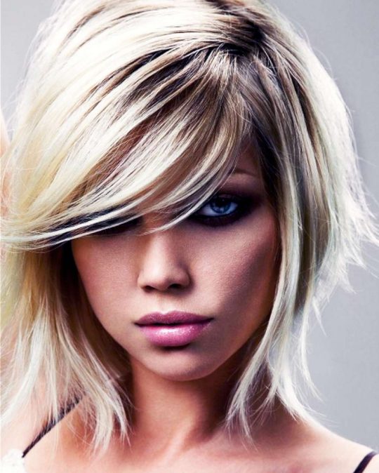 Permalink to Frisuren Damen Mittellang Fransig