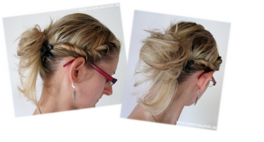 Permalink to Frisuren Für Die Schule Schnell Und Einfach Mit Zöpfen Ordentlich Nach Hinten Für Bebrillte Mädchen