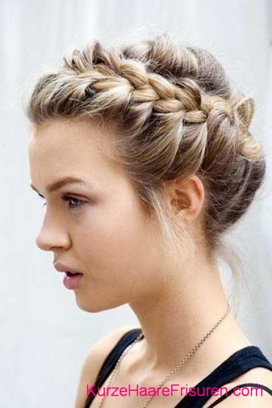Permalink to Frisuren Für Kurze Haare Flechten