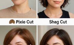 frisuren kurze haare stufen für rundes gesicht