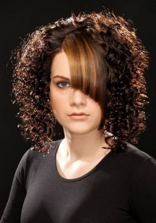 Permalink to Frisuren Mit Locken Und Pony