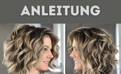 frisuren stufenschnitt mittellang locken anleitung
