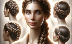geflochtene frisuren einfach