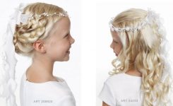 Geflochtene Frisuren Zur Kommunion