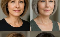 gestufter bob-frisuren ab 50