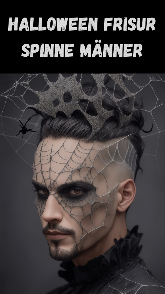 Permalink to Halloween-Frisuren: Die Spinne – Ein Trend für Männer!