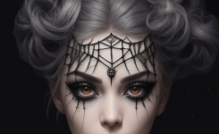 halloween frisur spinne mittellang halloween frisur spinne mittellang