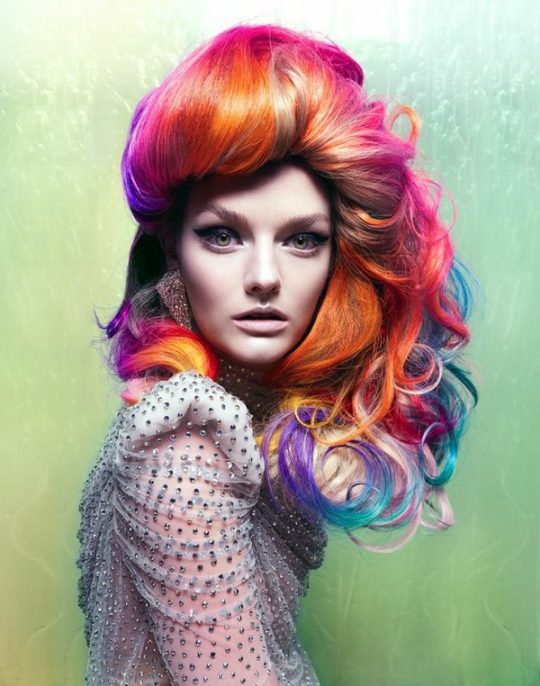 Permalink to Halloween Frisuren Frauen Bunte Interessante Idee Lange Haare Und Elegant