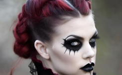 halloween frisuren vampir