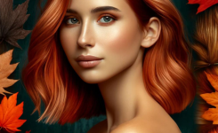kupferne haarfarbe