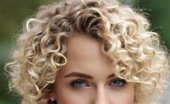 kurze lockige haare frisuren blond