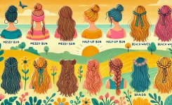 lässige frisuren lange haare
