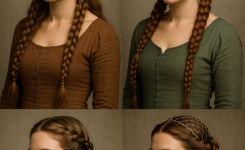 mittelalter frisuren frauen zum nachmachen