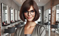 moderne bob frisuren für frauen mit brille