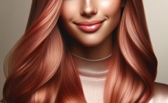 roségold haarfarbe
