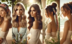 sommer frisuren 2025 frauen mittellang