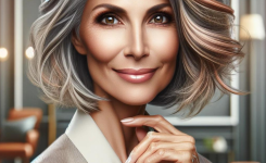 strähnchen graue haare strähnchen graue haare