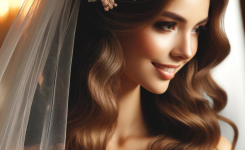 wellen frisur hochzeit